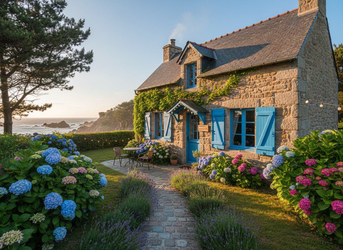 Maison en pierre bretonne - bien locatif en Bretagne